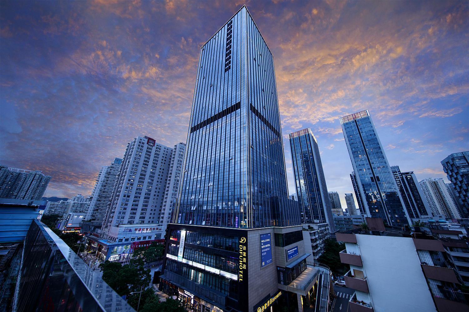Difu Hotel Shenzhen Exterior foto